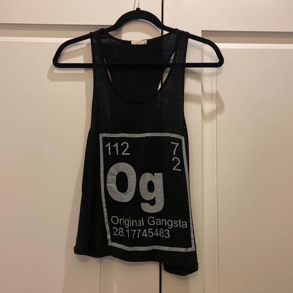 OG tank top for science nerds
